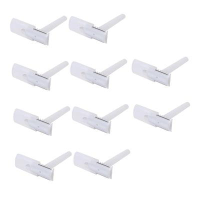 OHPHCALL 25pcs Disposable Razor Trimmer Multipurpose Portable Double Edge Razor Blades Travel for Body Hair Trimmers