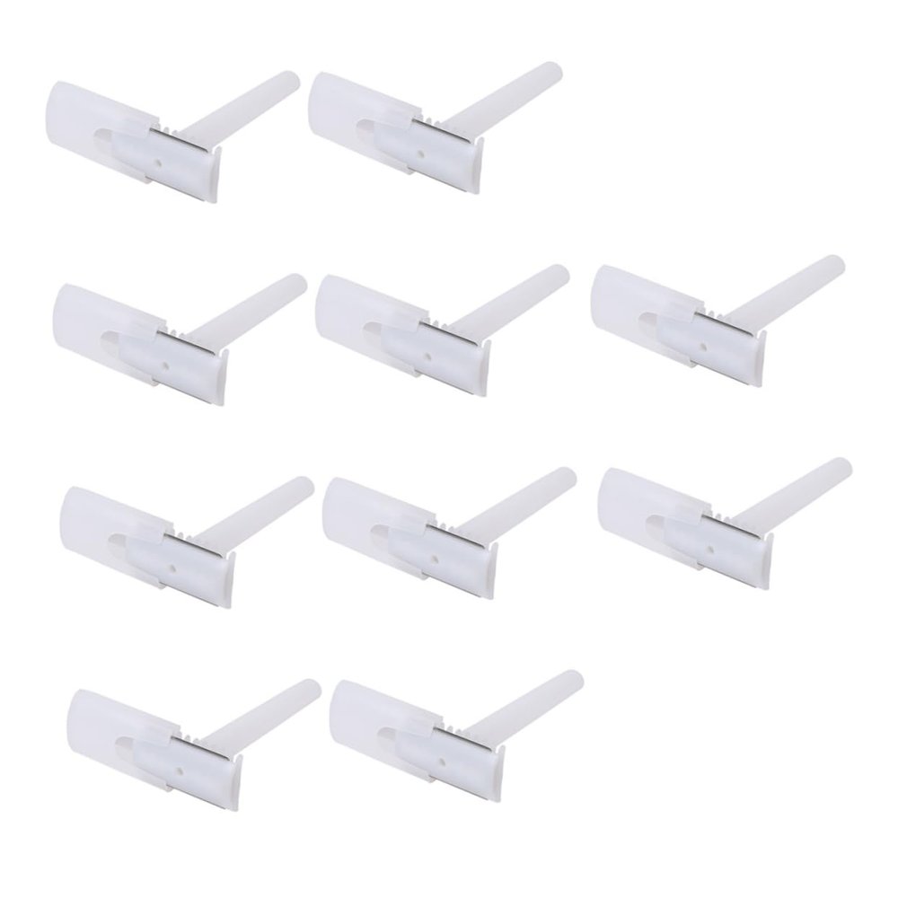 OHPHCALL 25pcs Disposable Razor Trimmer Multipurpose Portable Double Edge Razor Blades Travel for Body Hair Trimmers