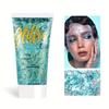 Festival Glitter Gel - Mermaid Holographic Chunky Sequins for Face, Hair, Eye Makeup, 32 oz view 4
