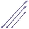 FRCOLOR 3pcs Mini Silicone Makeup Spatula for Cosmetics Face Lotion Double-ended Design view 1