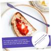 FRCOLOR 3pcs Mini Silicone Makeup Spatula for Cosmetics Face Lotion Double-ended Design view 2