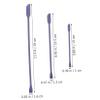 FRCOLOR 3pcs Mini Silicone Makeup Spatula for Cosmetics Face Lotion Double-ended Design view 4