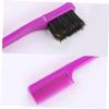 FRCOLOR 4pcs Top Material Eyebrow Brush Comb Double-sided Brush Comb for Smooth Edges for Boys and Girls Random Color view 2