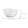 COOLHIYA Tub Adult Thicken Wash Bowl Plastic Wash Basin Face Cleansing Kitchen Storage view 2