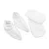 FRCOLOR 2pairs Paraffin Wax Mitts Exfoliating Body Mitts for Foot Bath Insulated Gloves Snap Closure view 1