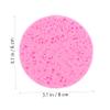50Pcs round Cellulose Makeup Removal Sponges for Daily Cleansing view 2