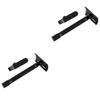FOYTOKI 2pcs Men Shaving Razor Classic Double Safety Razor Manual Beard Trimmer for Travel view 1