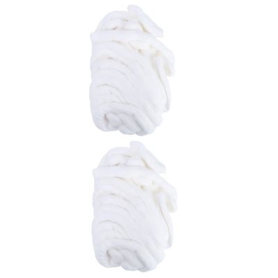 FOYTOKI 2rolls Soft Absorbent Cotton Strips for Hair Salon Beauty Degreasing Makeup Removal