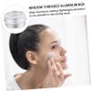 Outanaya 30pcs Aluminum Jar Lids Makeup Organizer Box Portable Dressing Container for Creams Ointments Beauty Products view 2