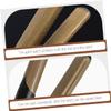 BIUDECO 10pcs Heat Resistant Flat Iron Decal Stickers Insulation Protection for Hair Styling Tools Portable Hair Tool Covers for Home and Salon Use view 2