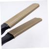 BIUDECO 10pcs Heat Resistant Flat Iron Decal Stickers Insulation Protection for Hair Styling Tools Portable Hair Tool Covers for Home and Salon Use view 4