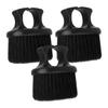 Outanaya Men's Beard Grooming Kit 3pcs Brush Set Bristle Hair Brush Travel-size Barber Tool for Men view 1