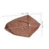 COLLBATH Super Soft Hair Drying Cap 2 Pack Absorbent Dry Hair Hat Comfortable Fleece Wrap view 2