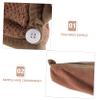 COLLBATH Super Soft Hair Drying Cap 2 Pack Absorbent Dry Hair Hat Comfortable Fleece Wrap view 3