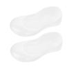 HAPINARY White Silicone Gel Moisturizing Socks for Foot Care Ultra-Thin Heel Protectors Washable Foot Crack Pads view 1