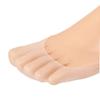 HAPINARY White Silicone Gel Moisturizing Socks for Foot Care Ultra-Thin Heel Protectors Washable Foot Crack Pads view 3