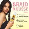Braid Foam Control Mousse Hair Braiding Mousse for Twist, Locs, Braids Lightweight - Braid Spray Rose Mint for Dreads, Dreadlocks, Locks Spray Rose Water for Itchy Scalp (2PCS) view 4