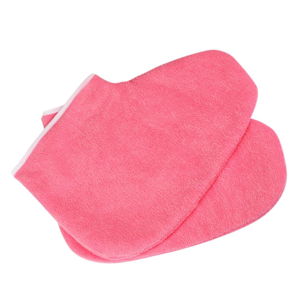 WOONEKY Wax Foot Wraps Paraffin Therapy Foot Socks Toe Protector for Women Care Paraffin Wax Beauty Care