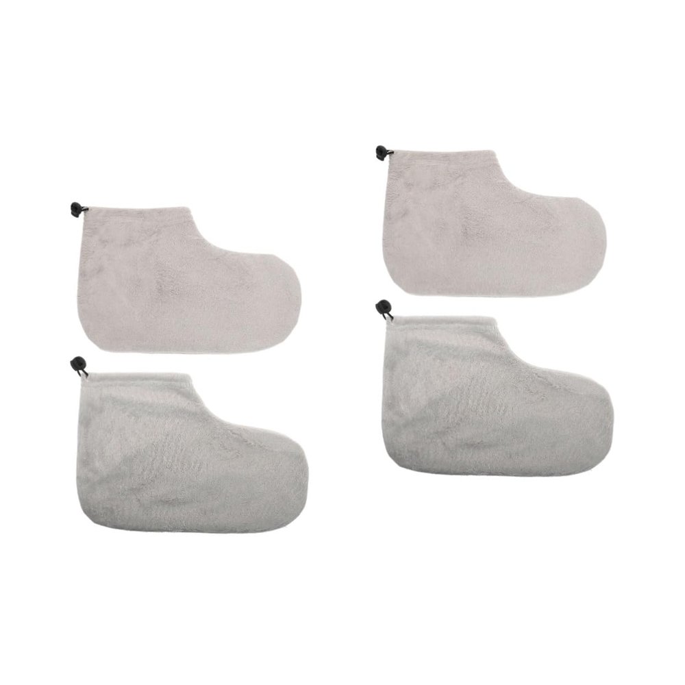 FOYTOKI 2pairs Foot Treatment Wrapping Cover Callus Paraffin Wax Therapy Spa Foot Care