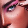 Beaupretty 5 Pairs Glitter Eyeliner Stickers Adhesive Eye Line Strip Eyeshadow Stickers Party Makeup Stickers for Eyes Makeup view 2