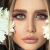 Beaupretty 5 Pairs Glitter Eyeliner Stickers Adhesive Eye Line Strip Eyeshadow Stickers Party Makeup Stickers for Eyes Makeup view 3