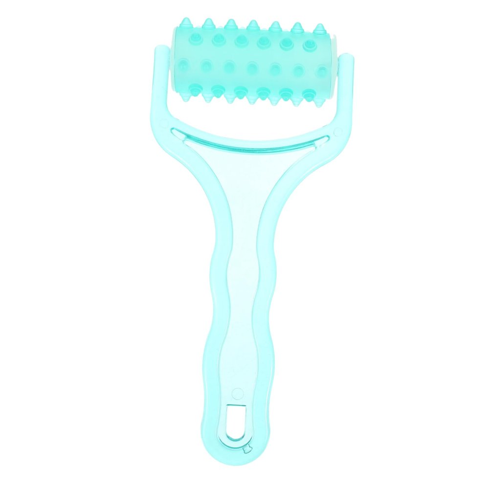 SOESFOUFU Handheld Roller Stick Cell Tool Plastic Relaxing Acupressure Roller for Face Body Random Color