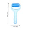 SOESFOUFU Handheld Roller Stick Cell Tool Plastic Relaxing Acupressure Roller for Face Body Random Color view 2