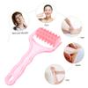 SOESFOUFU Handheld Roller Stick Cell Tool Plastic Relaxing Acupressure Roller for Face Body Random Color view 4