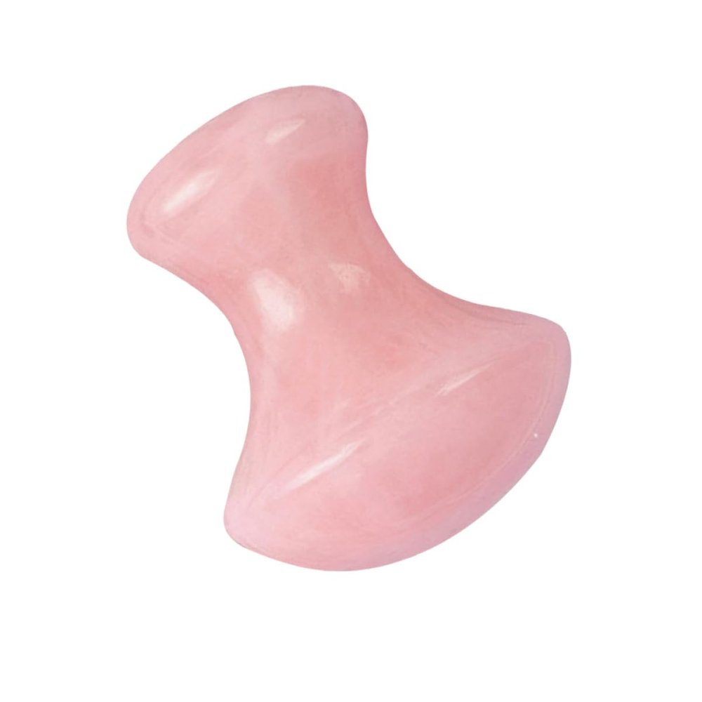 KOMBIUDA 1pc Natural Mushroom Massage Stone for Scraping and Facial Massage Handheld Gua Tool for Improved Circulation and Reduced Soreness for Neck Back and Facial Treatments