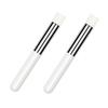 Didiseaon 2pcs Mini Concealer and Lip Smudge Brush Blending Tool for Lip Balm Gloss and Foundation for Makeup Application and Eye Shadow Blending view 1