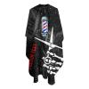 Custom Barber Cape - Add Your Photo, Text, Logo for Personalized Hairdresser Cape - Men's Hair Cutting Cape for Home, Salon, Barbershop view 3