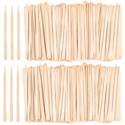 EWVVSS 1200-Pcs Eyebrow Wax Sticks for Hair Removal, Small Wooden Waxing Sticks, Wax Spatulas Sticks, Precision Brow Wax Sticks, Applicator Sticks for Facial Waxing
