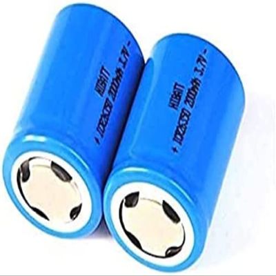 RTPCUX Aa 2PCS 3.7V 26350 ION Icr26350 Li-ION Cell Ias 2000MAH for Electric Razor Shaver
