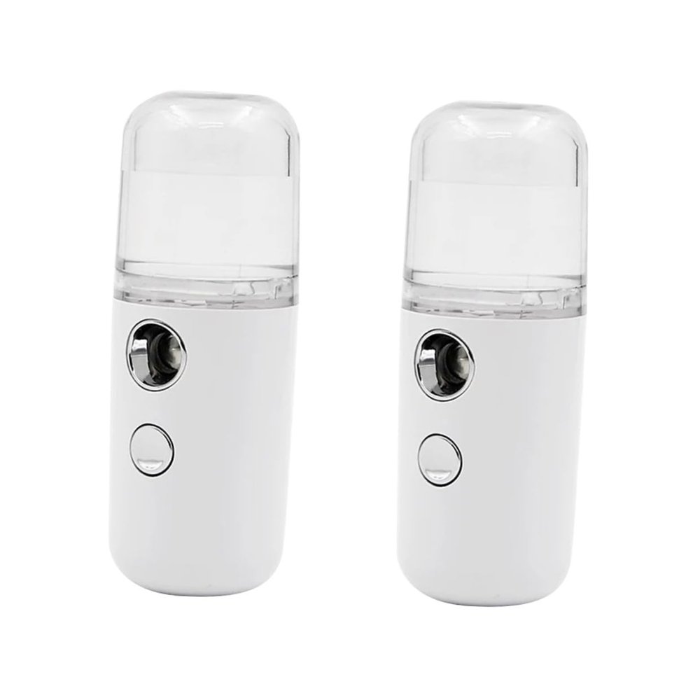 SOESFOUFU 2pcs Nano Spray Humidifier Portable Sprayer Mini Moisturizing Tool Handheld Water Replenisher Skin Moistener