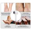 3-Speed Rechargeable Electric Foot Callus Remover with Digital Display, Portable Electric Foot Grinder with 3 Grinding Heads, Excellent Pedicure Tool for Skin Care view 2
