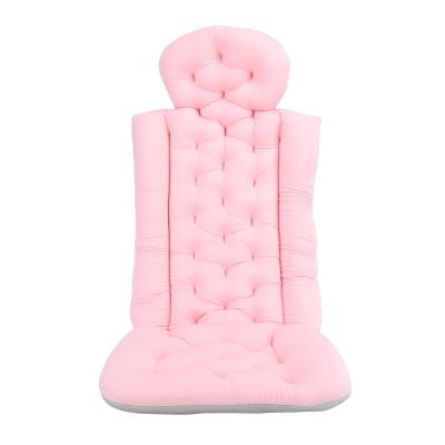 Adult Bathtub Full Body Bath Pillow Non Slip Suction Cup Fixing Bath Headrest Neck Shoulder Support Pillow