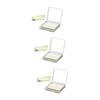 WOONEKY 3sets Tea Oil Absorbing Sheets Mirror Control Shine for Oily Skin Convenient Portable Blotting Paper for Quick Face for Home Office School view 1