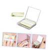 WOONEKY 3sets Tea Oil Absorbing Sheets Mirror Control Shine for Oily Skin Convenient Portable Blotting Paper for Quick Face for Home Office School view 4