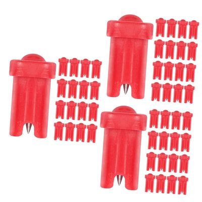 MERRYHAPY 300pcs Blocking Eyelash Bottle Needles Eyelash Extension Nozzle Compact Design for Smooth Application and Precise Control
