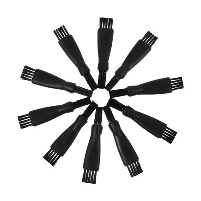 HONMEET 10pcs Shaver Brush Razor Cleaning Brush for Men Electric Shaver Replacement