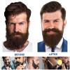 FEBOTE Beard Straightener Kit for Man- Heated Grooming Beard Brush, Beard Balm,Comb,Beard Growth Oil, Value Gift Set for Fathers Day,No-Scald,for Soft,Thick,Curly Beard,Prevent Damage view 2