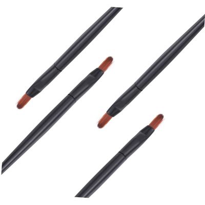 BELLIFFY 50pcs Disposable Lip Gloss Applicators Multifunctional Makeup Brushes for Lipstick Lip Gloss and Concealer Portable Plastic Brushes for Travel and
