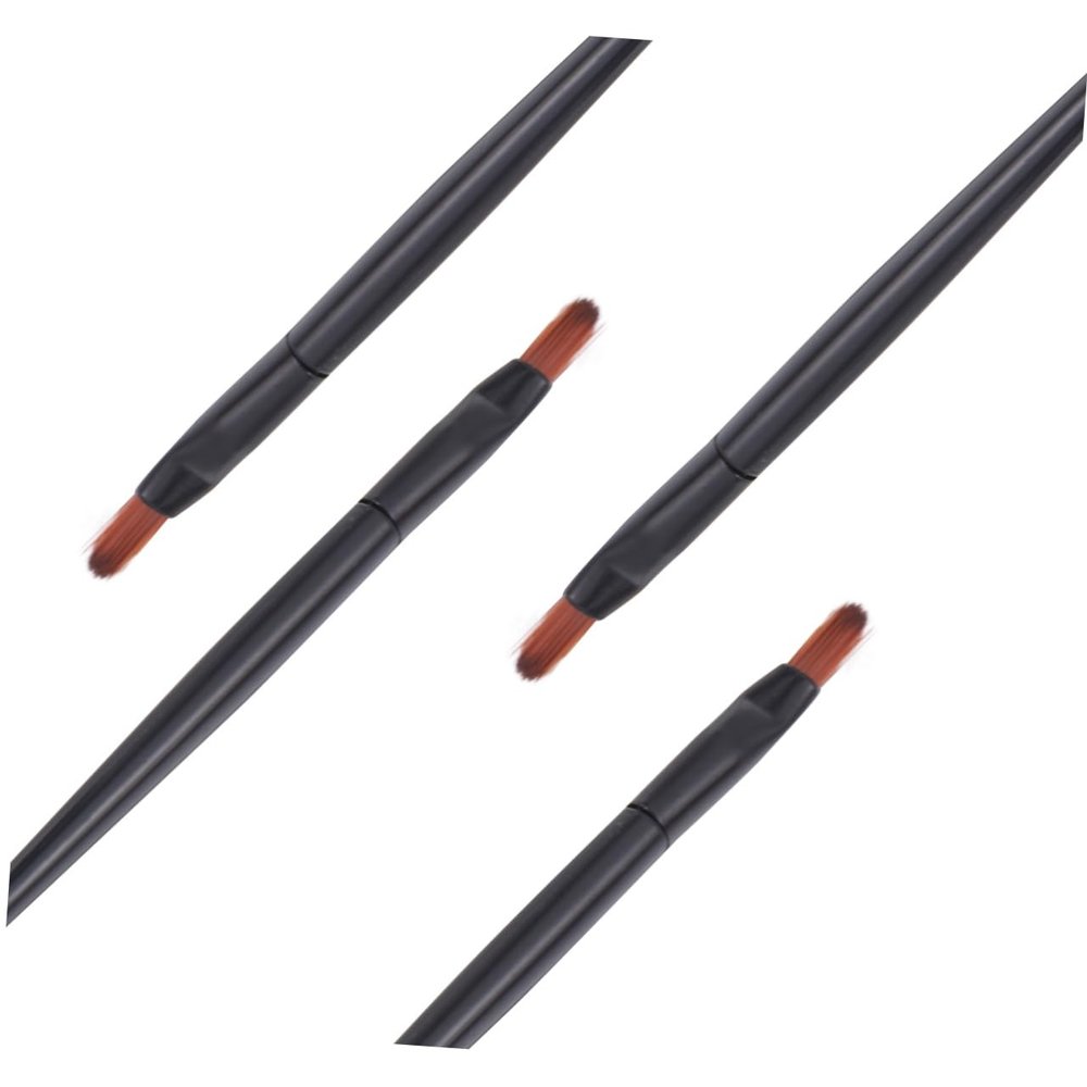 BELLIFFY 50pcs Disposable Lip Gloss Applicators Multifunctional Makeup Brushes for Lipstick Lip Gloss and Concealer Portable Plastic Brushes for Travel and