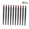BELLIFFY 50pcs Disposable Lip Gloss Applicators Multifunctional Makeup Brushes for Lipstick Lip Gloss and Concealer Portable Plastic Brushes for Travel and view 2