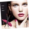 BELLIFFY 50pcs Disposable Lip Gloss Applicators Multifunctional Makeup Brushes for Lipstick Lip Gloss and Concealer Portable Plastic Brushes for Travel and view 3
