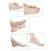 LALADEFIEE Pedicure Foot File Remover Double-Sided Foot Scrape Pumice Stone Brush Tool view 2