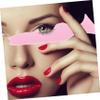 LALADEFIEE Silicone Beauty Aid Eyeliner Stencils Eyeshadow Applicator Tool Lipstick Makeup Makeup Supply view 4