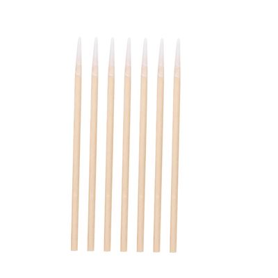 OHPHCALL 7packs Pointed Kapok Stick for Makeup Cotton Swab Rods Cleaning Skin Wound Care Home Shop Use