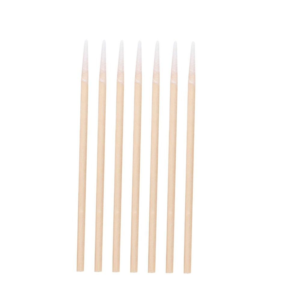 OHPHCALL 7packs Pointed Kapok Stick for Makeup Cotton Swab Rods Cleaning Skin Wound Care Home Shop Use