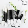MUSISALY 50pcs Double-ended Eyeshadow Brush Applicators for Precision Makeup Smooth Sponge Tips for All Eye Looks for Travel and Daily Use Women Makeup Brush Kit view 3